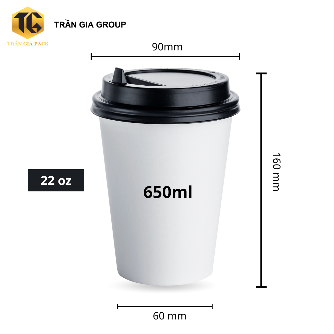Ly giấy 22oz (650ml)
